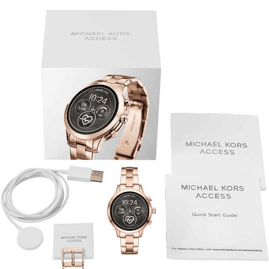 Reloj Michael Kors Mujer Smartwatch oro rosa