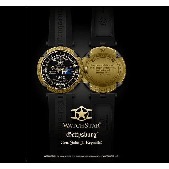 Reloj Hombre Watchstar Gettysburg Edición Ltda 