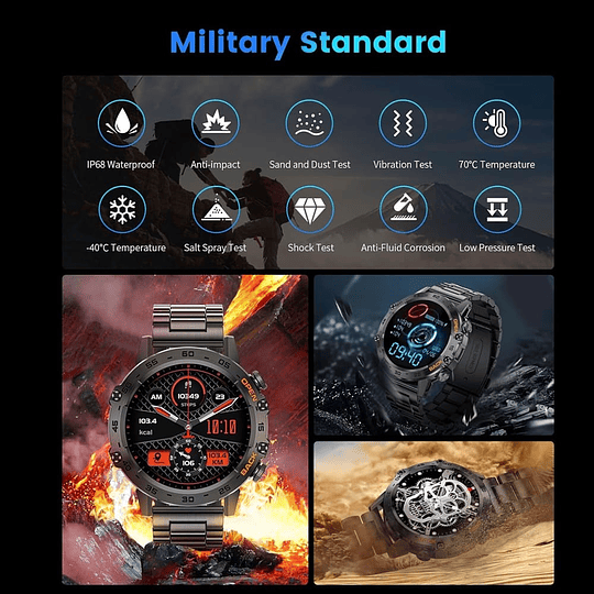 Reloj Militar inteligente Foxbox