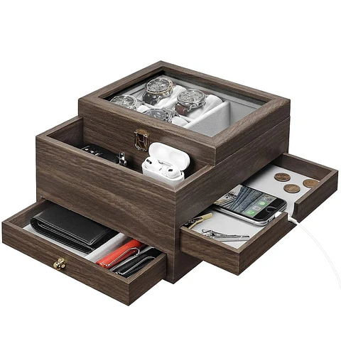 Caja Organizadora relojes,gafas,accesorios