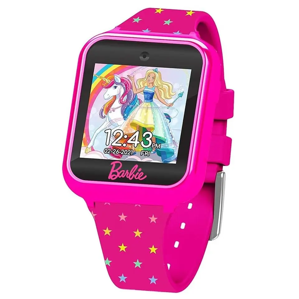 Reloj Inteligente Barbie rosa niñas 1