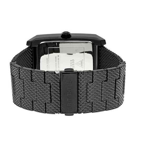 Reloj Rectangular negro Guess