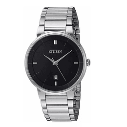 Reloj Citizen eco drive black silver