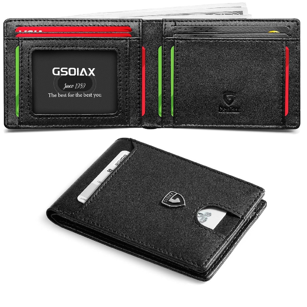 Cartera Hombre Wilbest Negro Billeteras Hombre, Cartera De Piel - Main Image