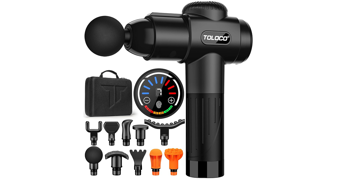 Pistola para masajes Toloco–T11 Pro