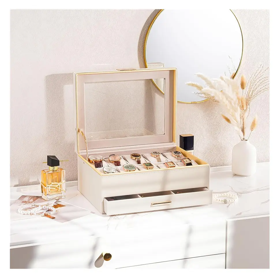 Estuche Organizador de lujo Mujer Relojes y complementos. 5