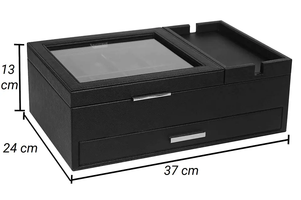 Organizador de lujo Relojes accesorios hombre 3