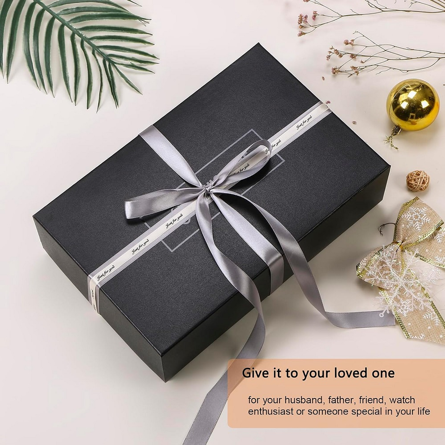 Estuche Organizador Carbon fiber black para 12 relojes 5