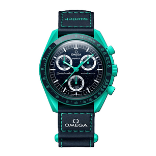 Reloj-Swatch x Omega Mission on earth Polar-lights SO33L103