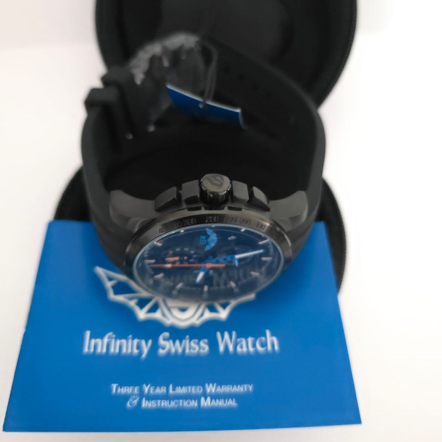 Reloj Cronógrafo Isw swiss black 3