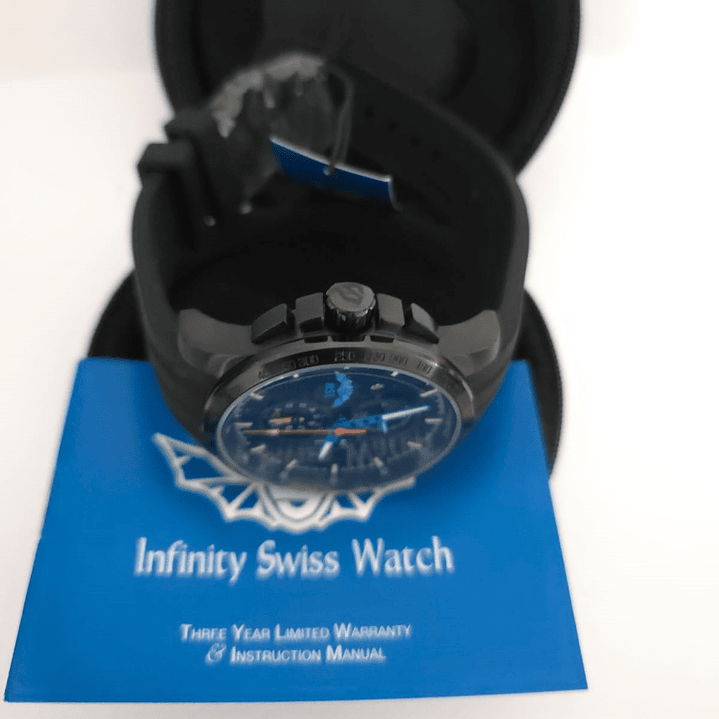 Reloj Cronógrafo Isw swiss black 3