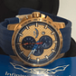 Reloj Swiss Isw Cronógrafo Blue gold - Miniatura 2