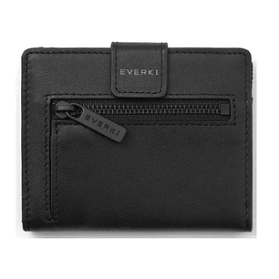 Billetera pequeña cuero hombre Everki