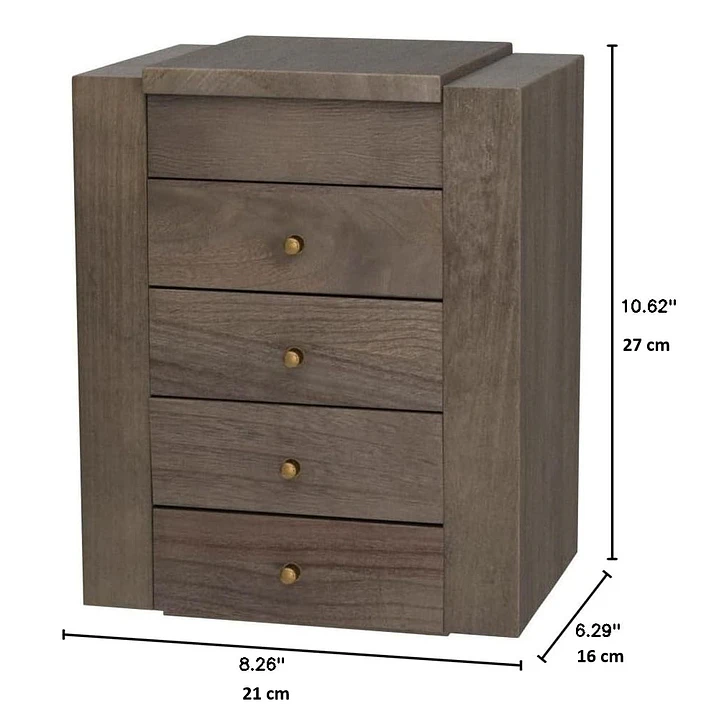 Joyero de Lujo en Madera  Vintage Multiproposito 2