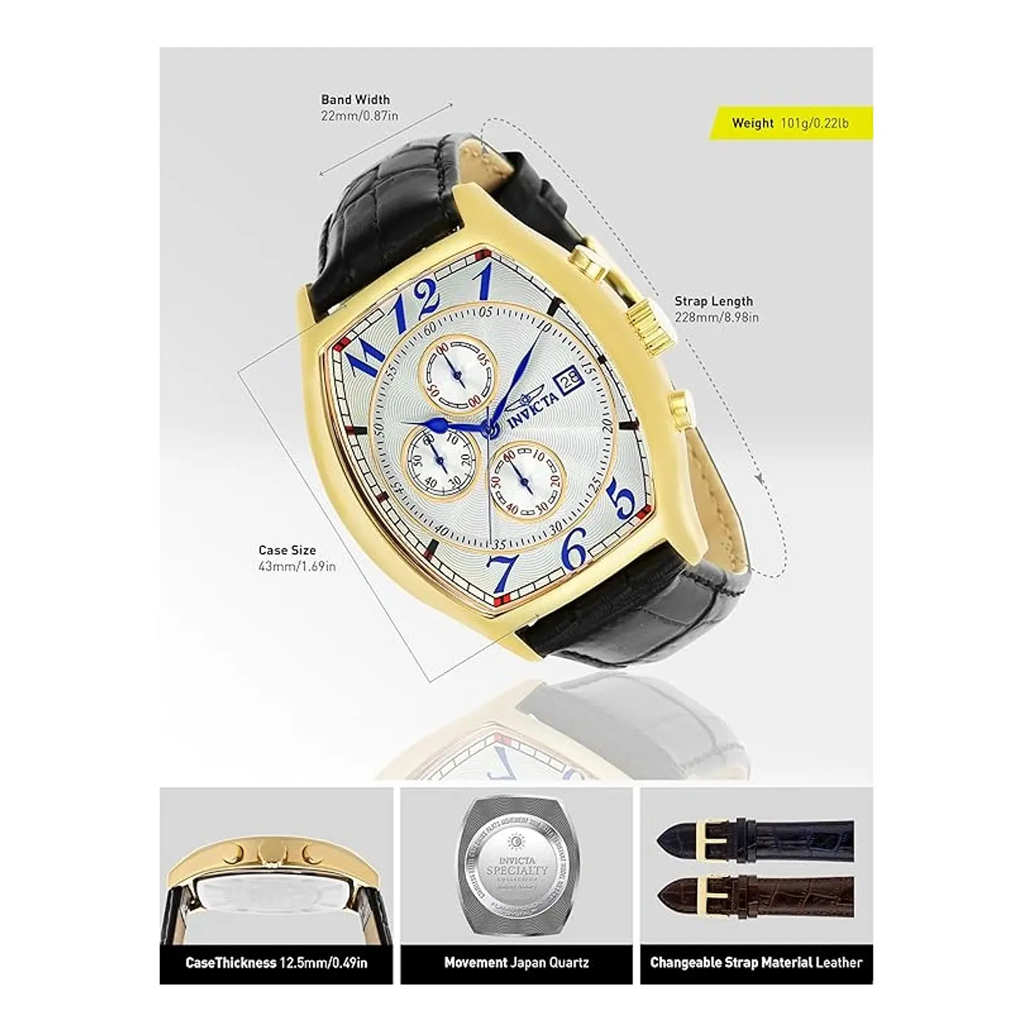 Reloj Invicta Tonneau Specialty 14330 2