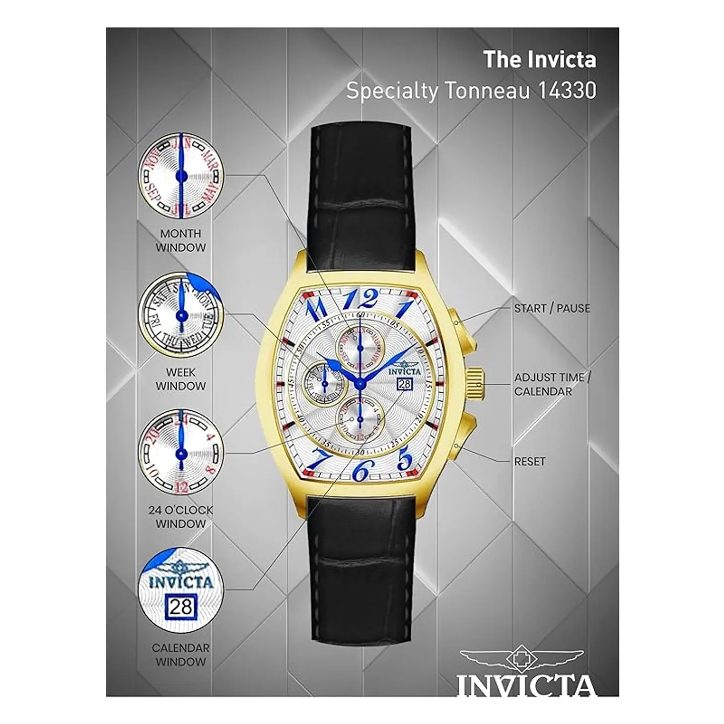 Reloj Invicta Tonneau Specialty 14330 3