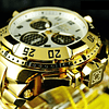 Reloj dorado Invicta excursión 29721 18k
