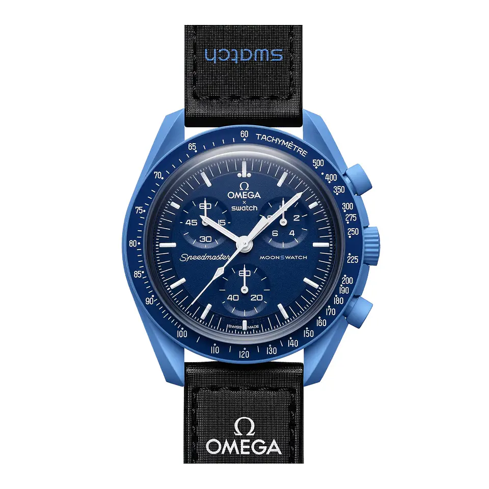 Reloj Swatch x Omega Moonswatch Mission To Neptune SO33N100 1