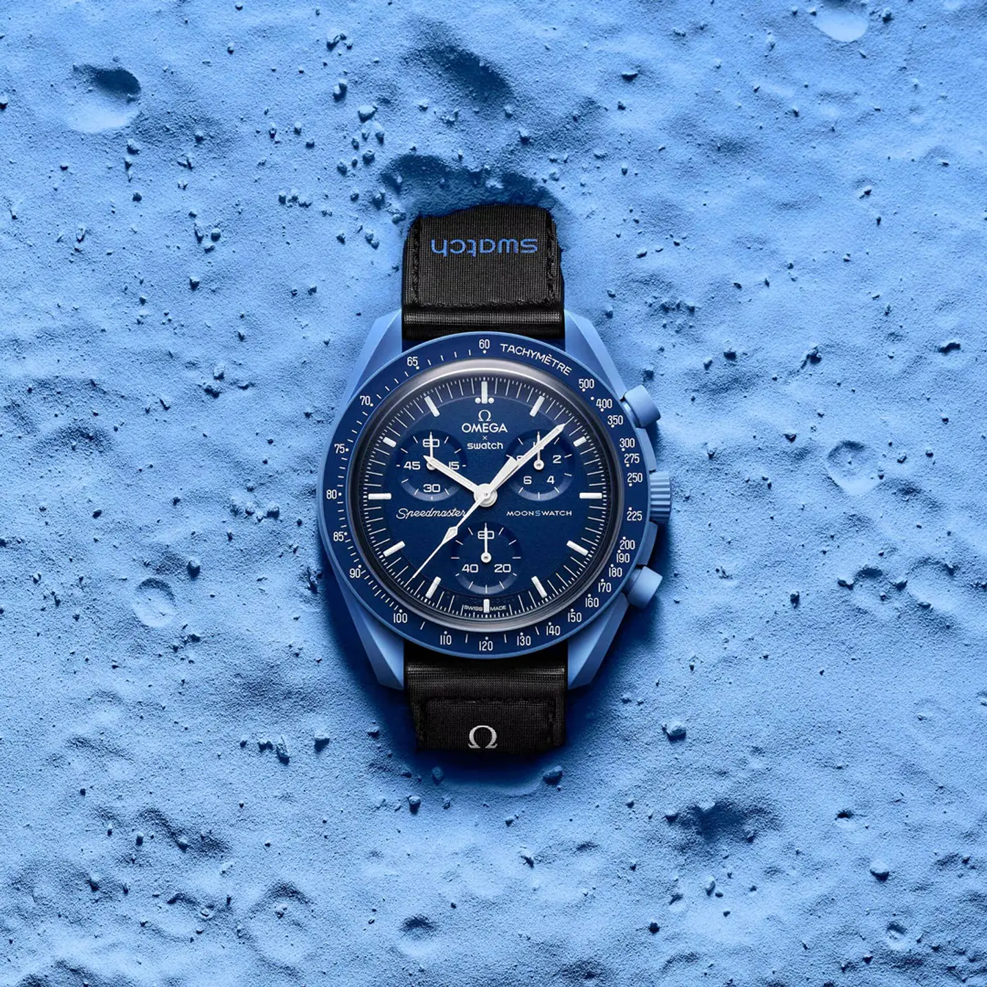 Reloj Swatch x Omega Mission To Neptune SO33N100 2