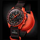 Reloj Swatch x Omega Moonswatch Mission on earth Lava SO330100 - Miniatura 1