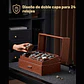 Caja estuche de lujo para 24 Relojes Brown - Miniatura 4