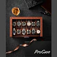 Caja estuche de lujo para 24 Relojes Brown - Miniatura 6