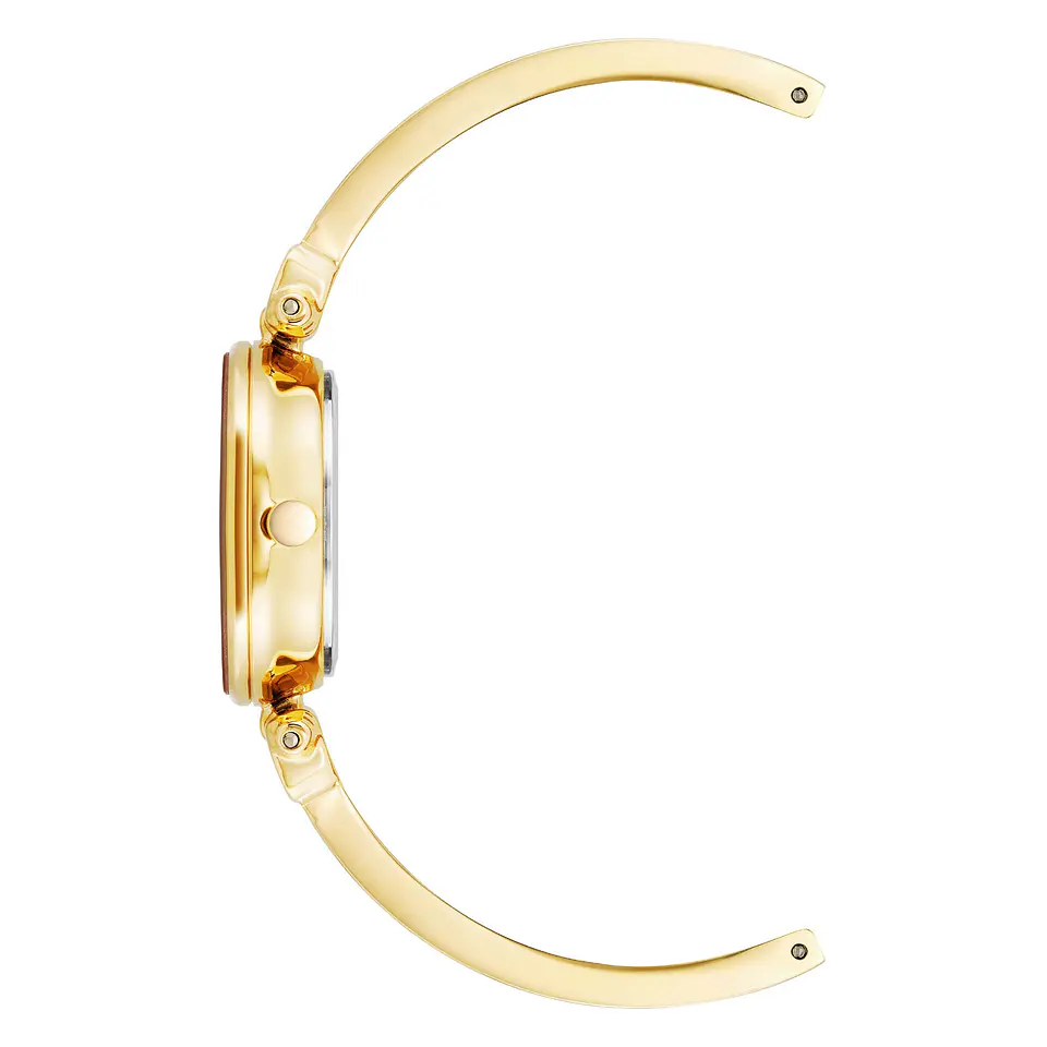 Reloj Mujer Negro Dorado Anne Klein Diamond 3