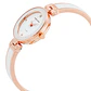 Reloj Mujer Anne Klein AK/1980WTRG Blanco Dorado Rosa con Diamante - Miniatura 2