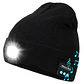 Gorro Bluetooth Wmcaps Negro con Luz LED y Auriculares - Miniatura 1