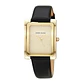 Reloj Mujer Anne Klein AK/2706CHBK Rectangular Dorado con Correa Negra - Miniatura 2