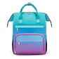 Morral LOVEVOOK Degradado Turquesa Azul Lila para Laptop 15.6 pulgadas - Miniatura 1
