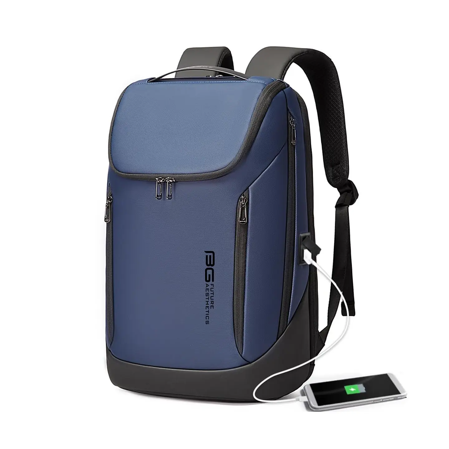 Morral BANGE 2517 Azul Negro para Laptop 15.6 pulgadas 1