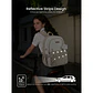Morral Escolar LOVEVOOK 5699 Crema Khaki con Estrella para Laptop 17.3 pulgadas - Miniatura 4