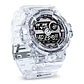 Reloj Deportivo PINDOWS Transparente Negro Analógico Digital - Miniatura 1