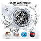 Reloj Deportivo PINDOWS Transparente Negro Analógico Digital - Miniatura 5