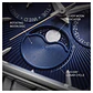 Reloj Perry Ellis PEM0002SL Fase Lunar Rectangular Plateado Azul - Miniatura 3