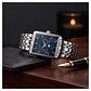 Reloj Perry Ellis PEM0002SL Fase Lunar Rectangular Plateado Azul - Miniatura 4