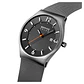 Reloj BERING Solar 14440-077 Gris con Malla Milanesa y Zafiro - Miniatura 3