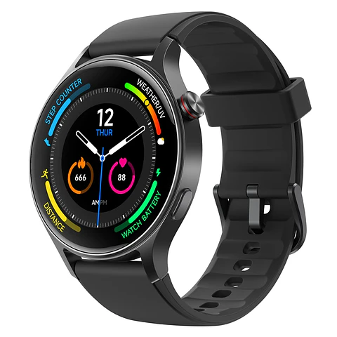 Reloj Inteligente Fitpolo AR-01 Negro AMOLED con Llamadas Bluetooth