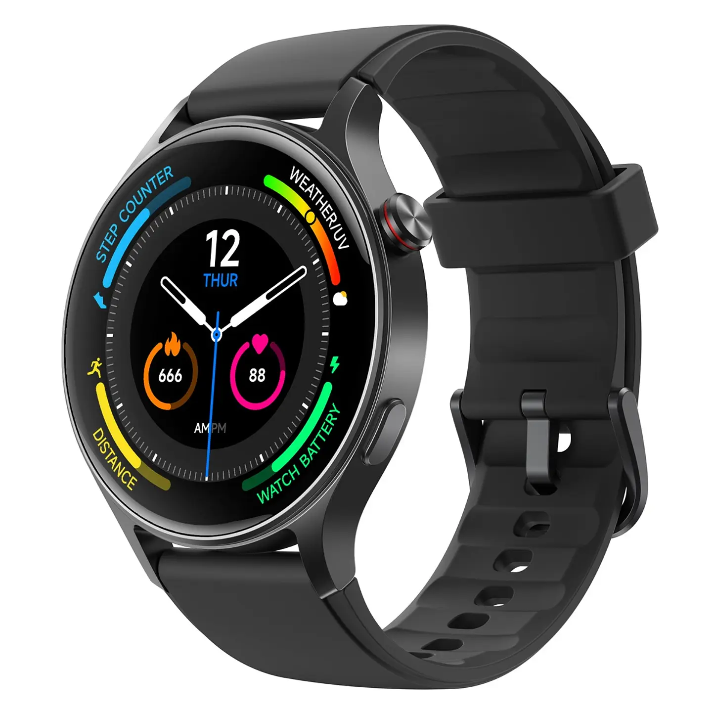 Reloj Inteligente Fitpolo AR-01 Negro AMOLED con Llamadas Bluetooth 1