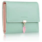 Billetera FT FUNTOR RFID con Hoja - Colores Pastel - Miniatura 1