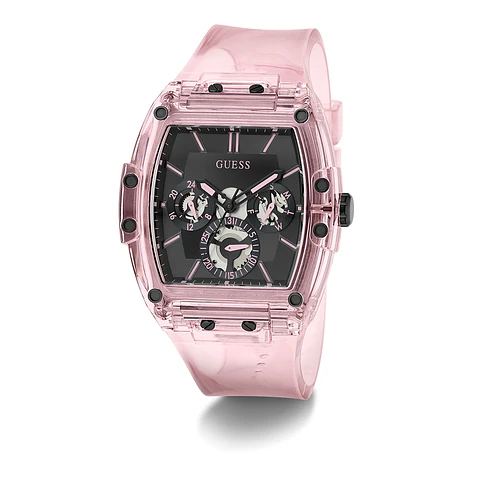 Reloj GUESS GW0203G11 Rosa con Esfera Negra