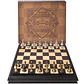 Juego de Ajedrez AMEROUS 19192 de Madera con Piezas de Metal - Miniatura 2