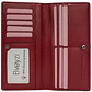 Billetera Mujer Bveyzi BE1633 de Cuero RFID - Colores Clásicos - Miniatura 1