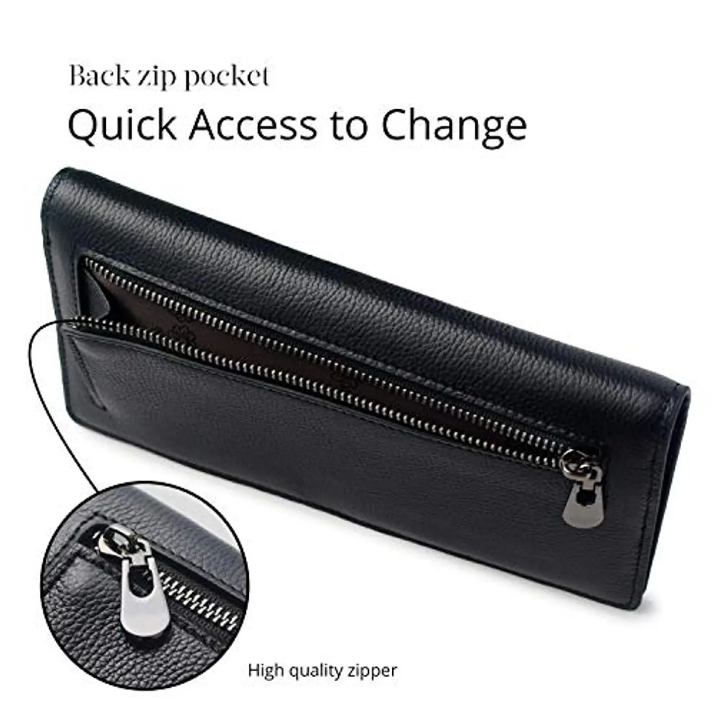 Billetera Mujer Bveyzi BE1633 de Cuero RFID - Colores Clásicos 8