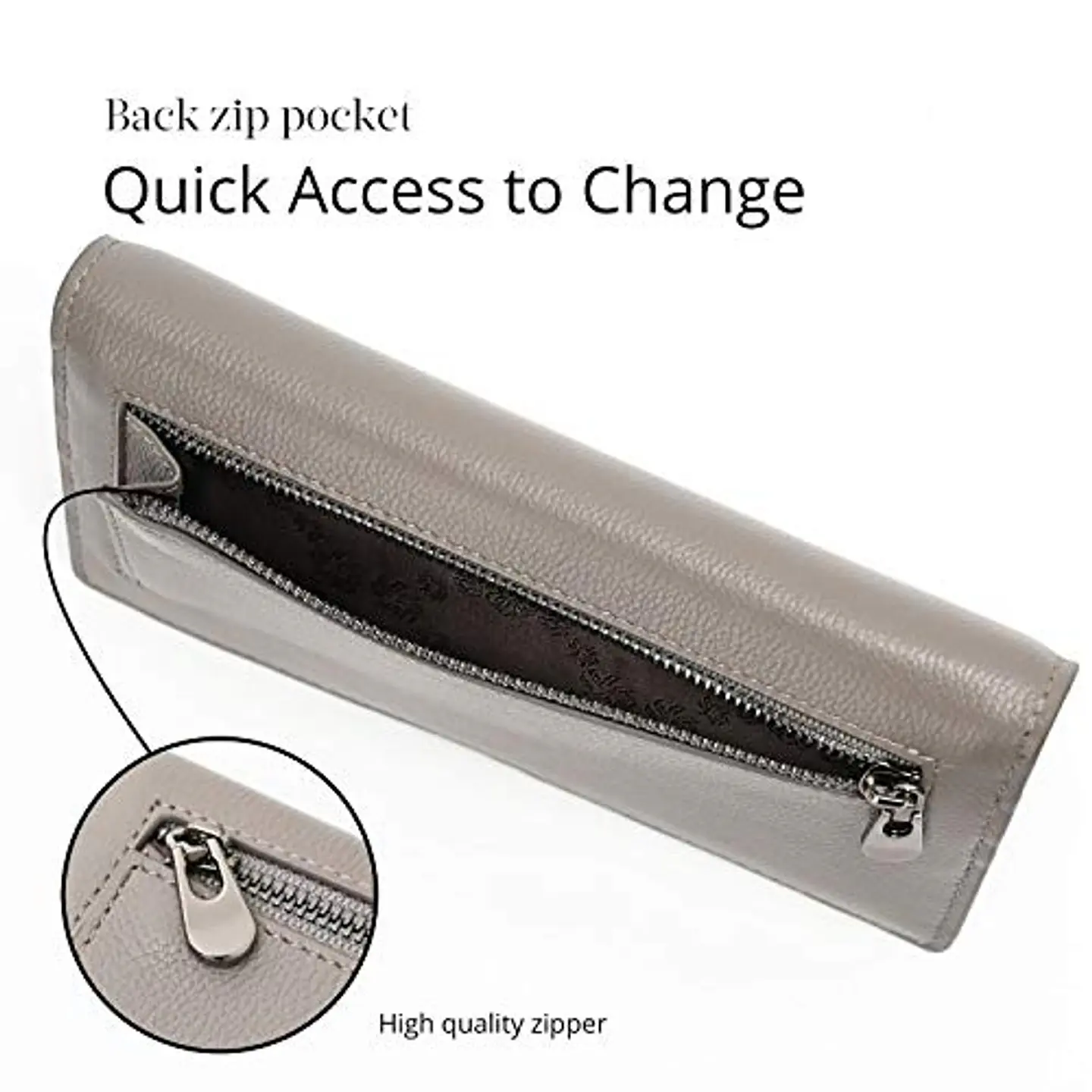 Billetera Mujer Bveyzi BE1633 de Cuero RFID - Colores Clásicos 16