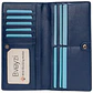 Billetera Mujer Bveyzi BE1633 de Cuero RFID - Colores Clásicos - Miniatura 17