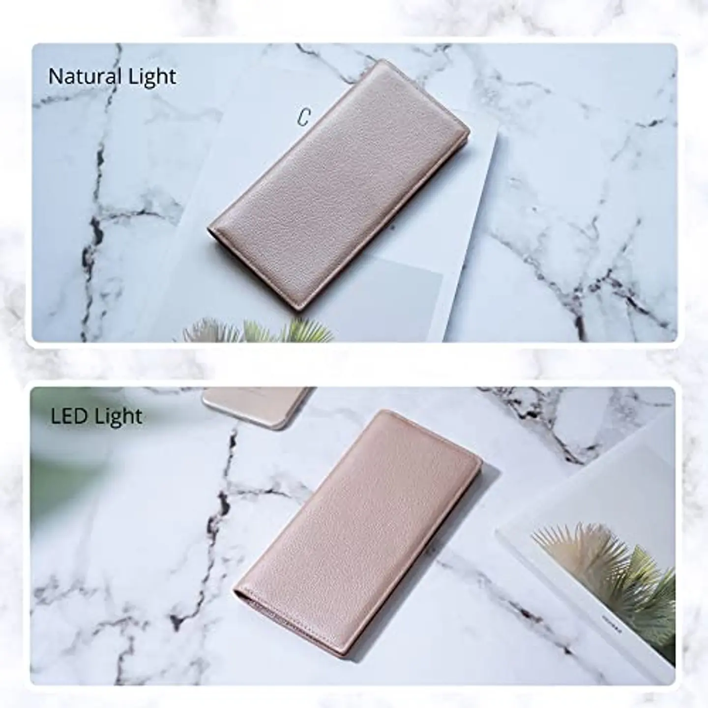 Billetera Mujer Bveyzi BE1633 de Cuero RFID - Colores Clásicos 28