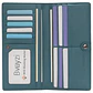 Billetera Mujer Bveyzi BE1633 de Cuero RFID - Colores Vivos - Miniatura 9