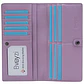 Billetera Mujer Bveyzi BE1633 de Cuero RFID - Colores Vivos - Miniatura 13